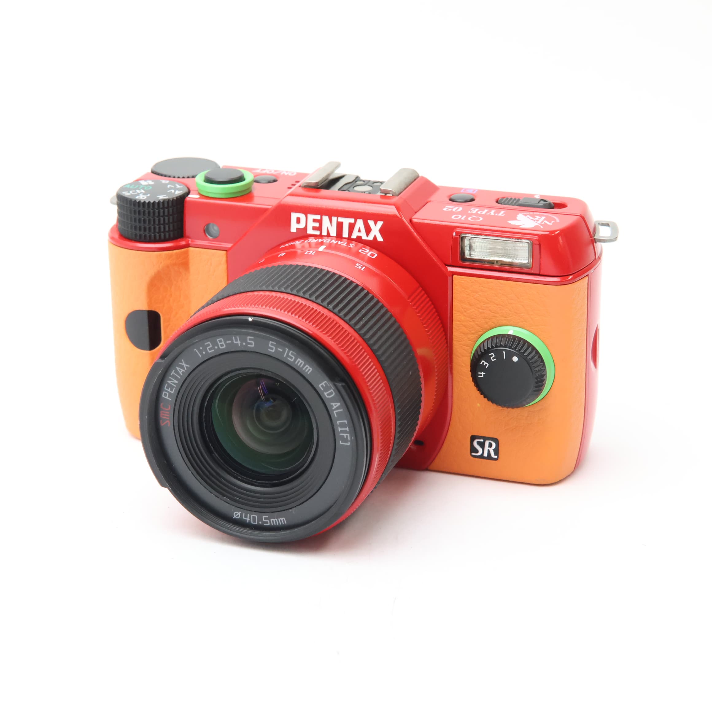 中古)PENTAX (ペンタックス) Q10 ズームレンズキット TYPE02:アスカ