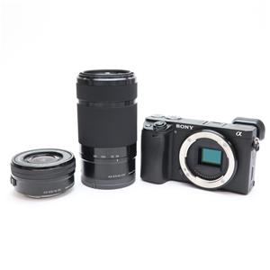 SONY α6400 ダブルズームレンズキット ILCE-6400Y ブラック」の商品