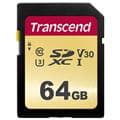 Transcend (トランセンド) SDXCカード 64GB V30 UHS-I U3 (MLC) TS64GSDC500S