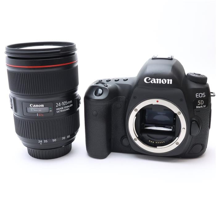 中古)Canon (キヤノン) EOS 5D Mark IV EF24-105L IS II USM レンズ