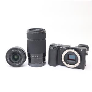 SONY α6400 ダブルズームレンズキット ILCE-6400Y ブラック」の商品