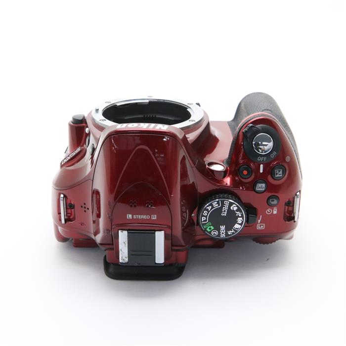 中古 Nikon ニコン D5200 ボディ レッド 商品id 3717012010176 詳細ページ デジタルカメラ ミラーレスカメラ 交換レンズの総合サイト マップカメラ