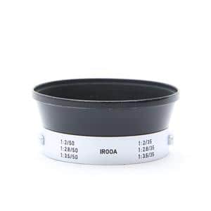 ライカLeica レンズフード 12571 IROOA f-149 中古】(ライカ) Leica レンズフード IROOA｜ナニワグループ