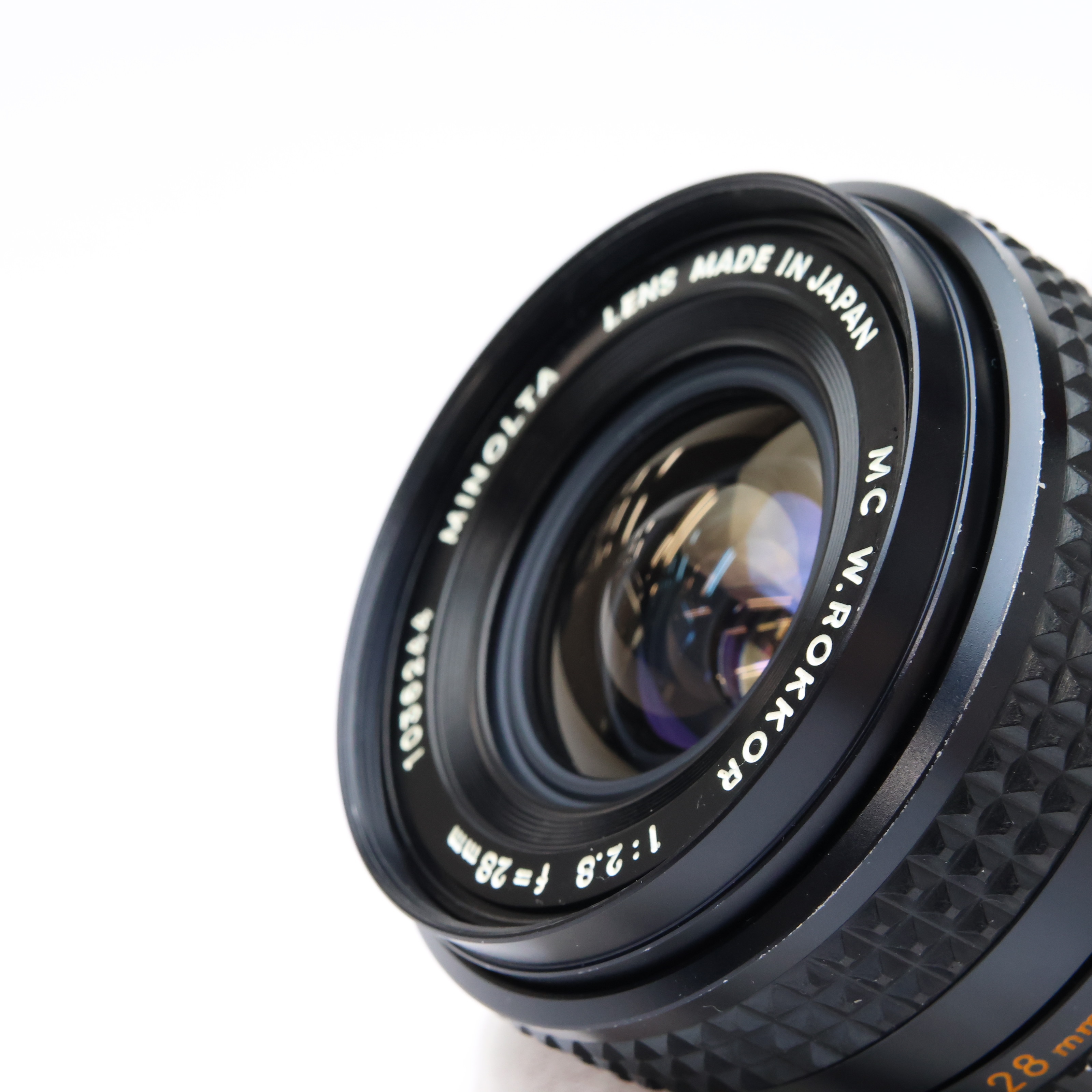 中古)MINOLTA (ミノルタ) New MC 28mm F2.8 ※ピントリングゴム