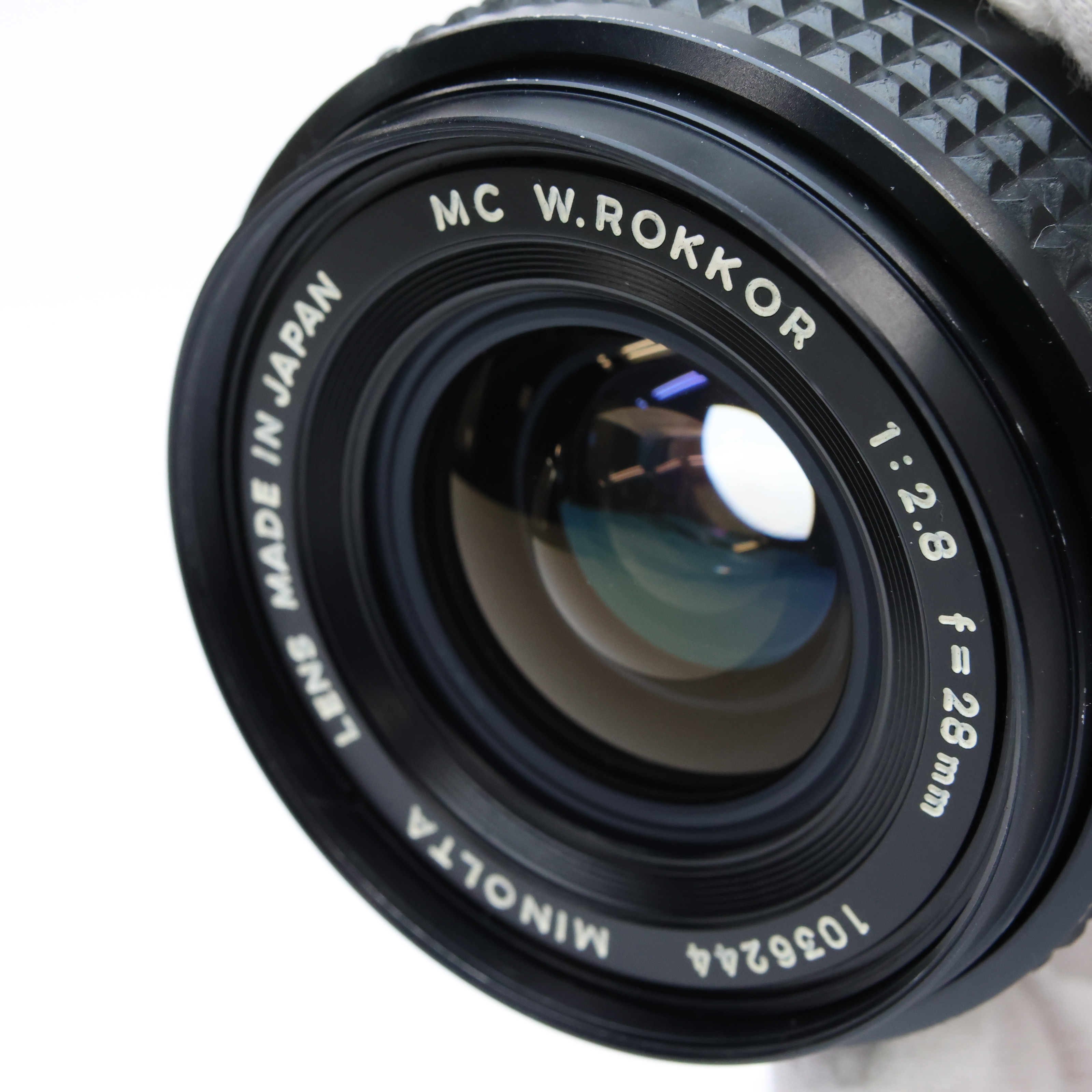 中古)MINOLTA (ミノルタ) New MC 28mm F2.8 ※ピントリングゴム