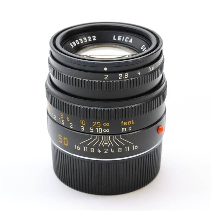 【美品】Leica  ズミクロン M50mm F2 レンズフード組込4rd 中古)Leica (ライカ) ズミクロン M50mm F2 レンズフード組込