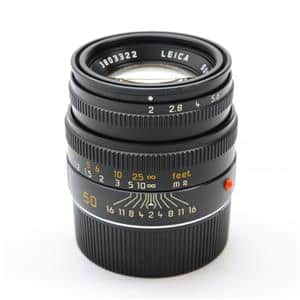 Leica ズミクロンM50mm F2.0 レンズフード組込 6bit 中古)Leica (ライカ) ズミクロン M50mm F2 レンズフード組込
