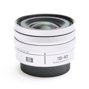 Panasonic (パナソニック) LUMIX S 18-40mm F4.5-6.3 シルバー」の商品