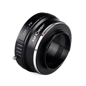 K&F Concept (ケーアンドエフ・コンセプト) マウントアダプター ヤシカコンタックスレンズ/フジフイルムXボディ用  KF-CYX
