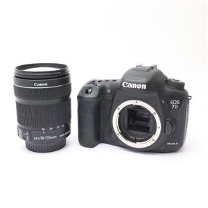 中古)Canon (キヤノン) EOS 7D Mark II EF-S18-135 IS STM レンズ