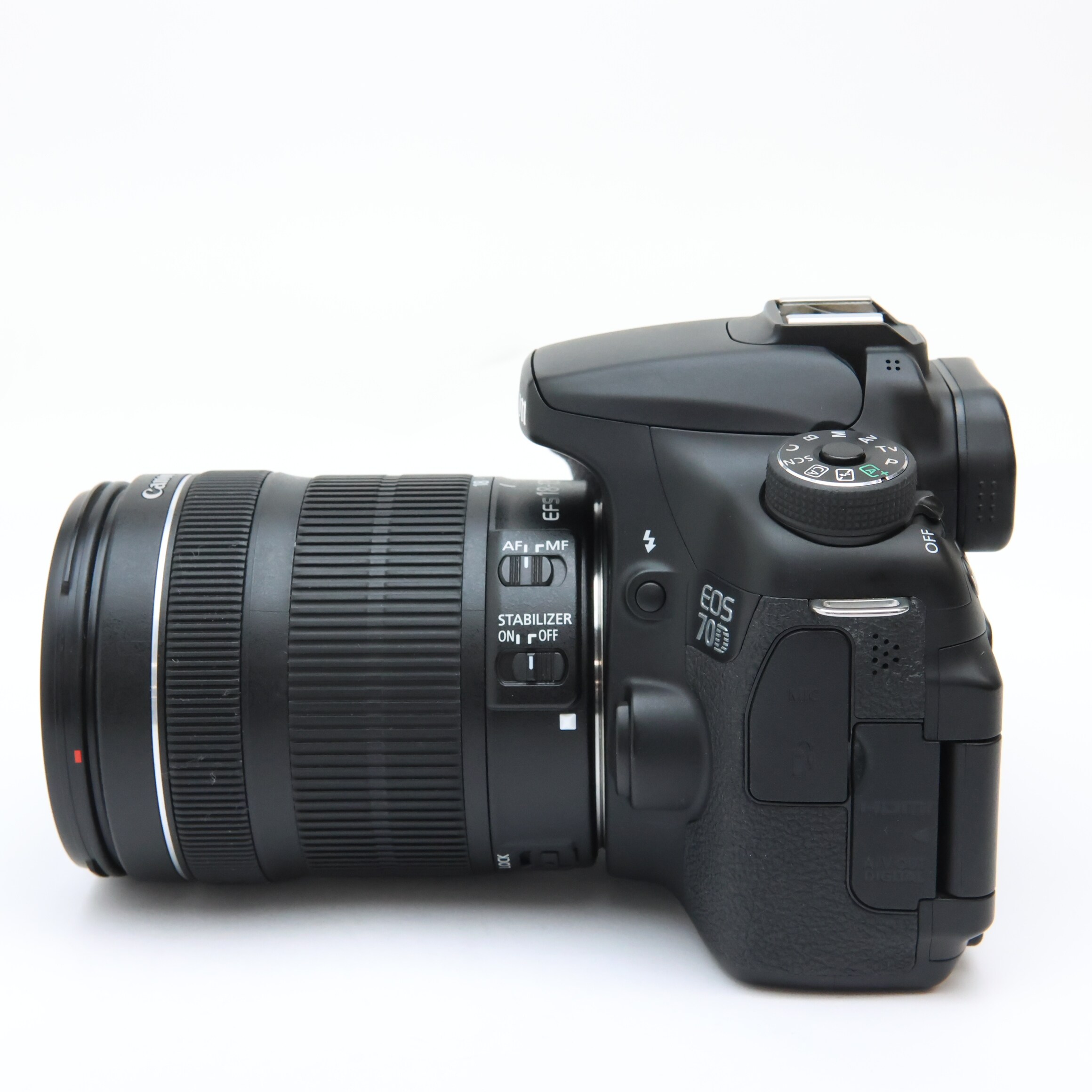 中古)Canon (キヤノン) EOS 70D EF-S18-135 IS STM レンズキット（商品 
