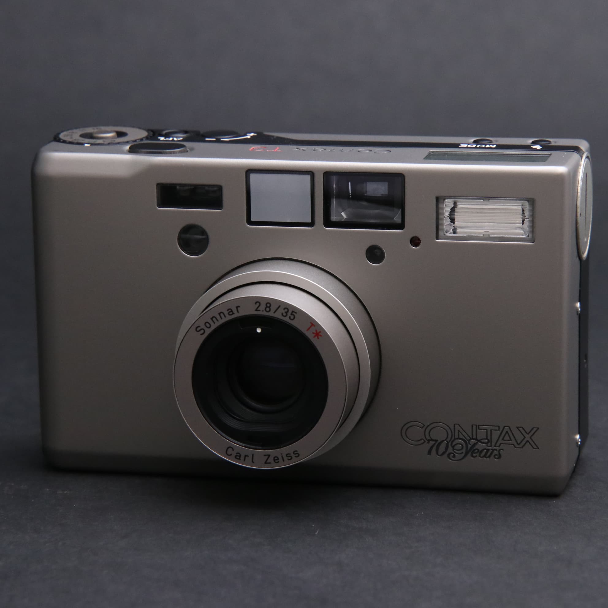 中古)CONTAX (コンタックス) T3 70th Anniversary シルバー（商品ID