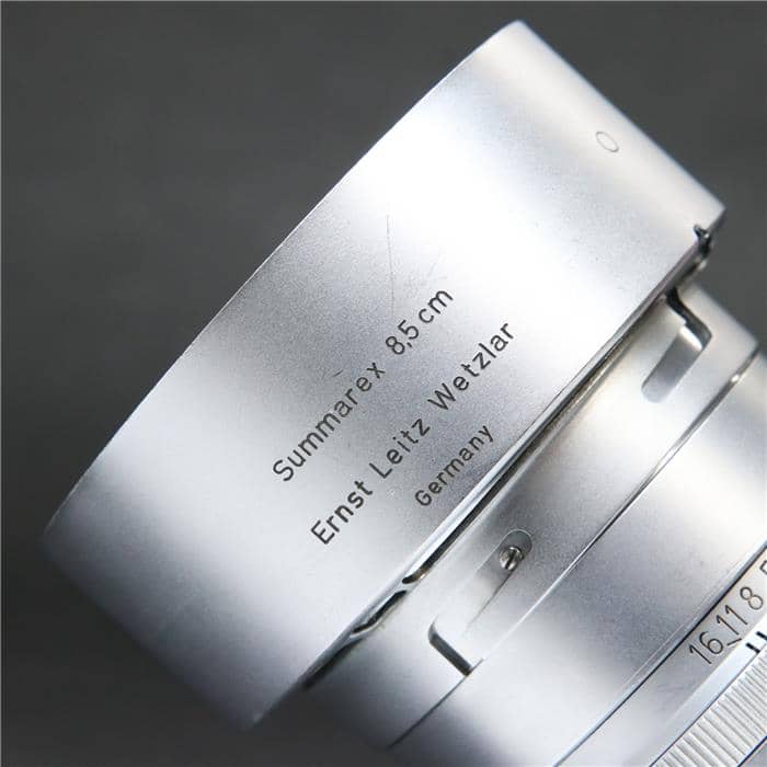 中古)Leica (ライカ) ズマレックス L85mm F1.5 クローム フード付