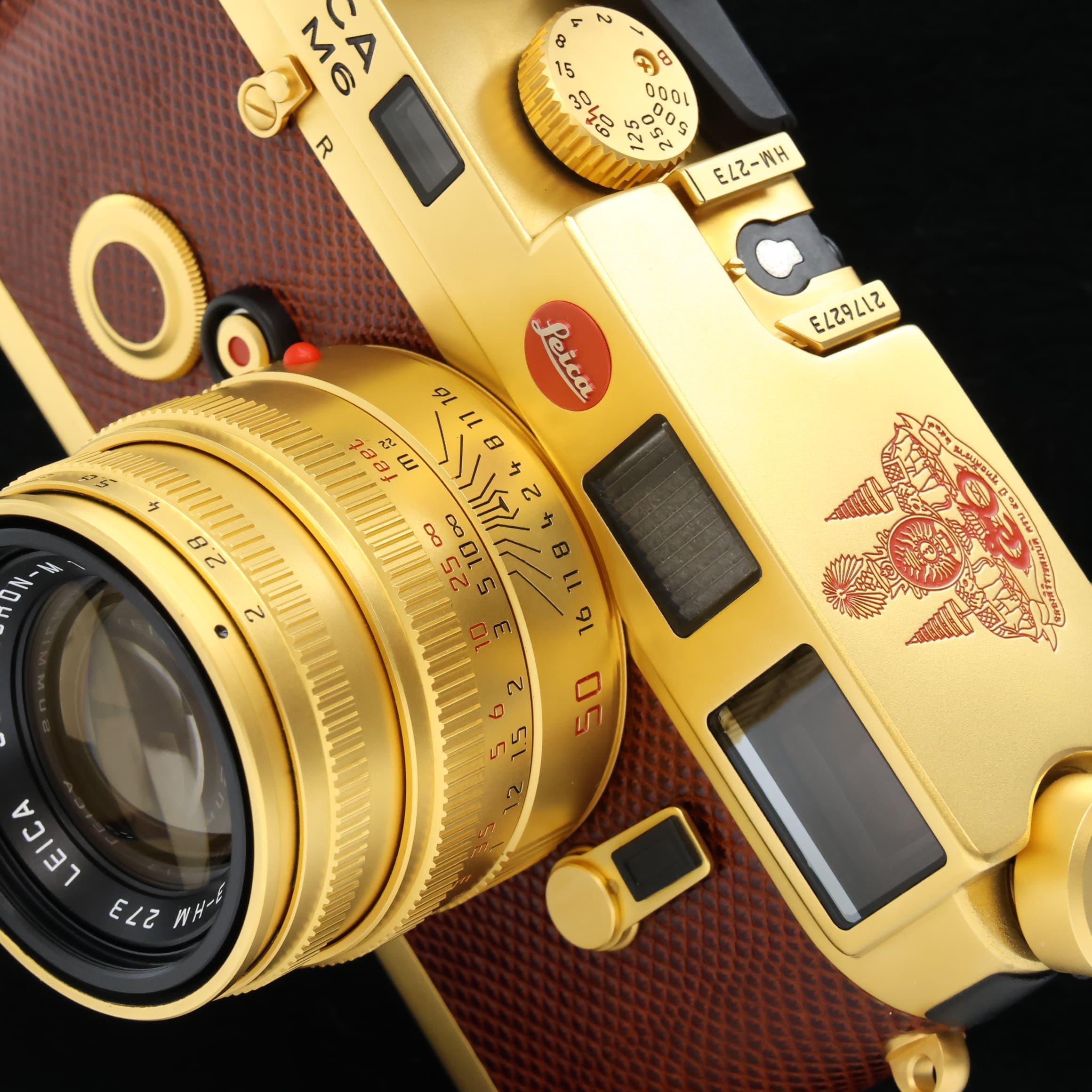 【美品】ライカ　Leica M6 本体 中古)Leica (ライカ) M6 Gold Thailand セット（商品ID：3717020924182