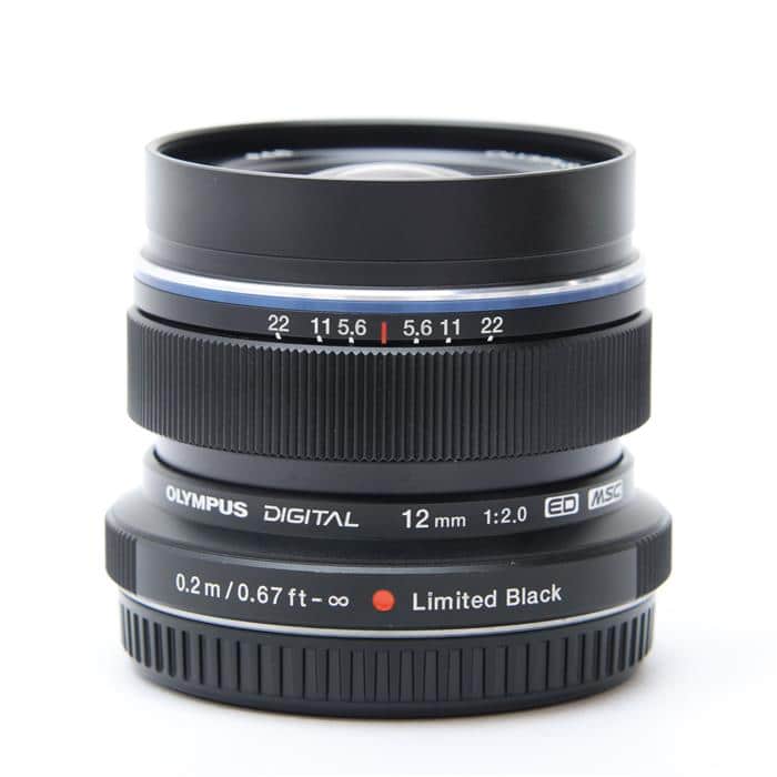 M.ZUIKO DIGITAL ED12mm F2.0 リミテッドブラックキット【世界限定3000セット】