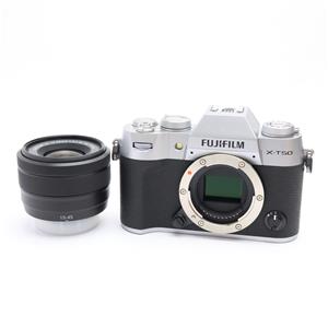 FUJIFILM (フジフイルム) X-T50 XC15-45mmレンズキット シルバー」の