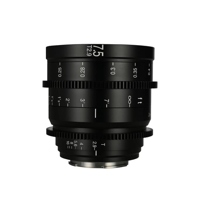 LAOWA （ラオワ） 7.5mm T2.9 ZERO-D S35 CINE (ソニーE用/スーパー35mm対応)
