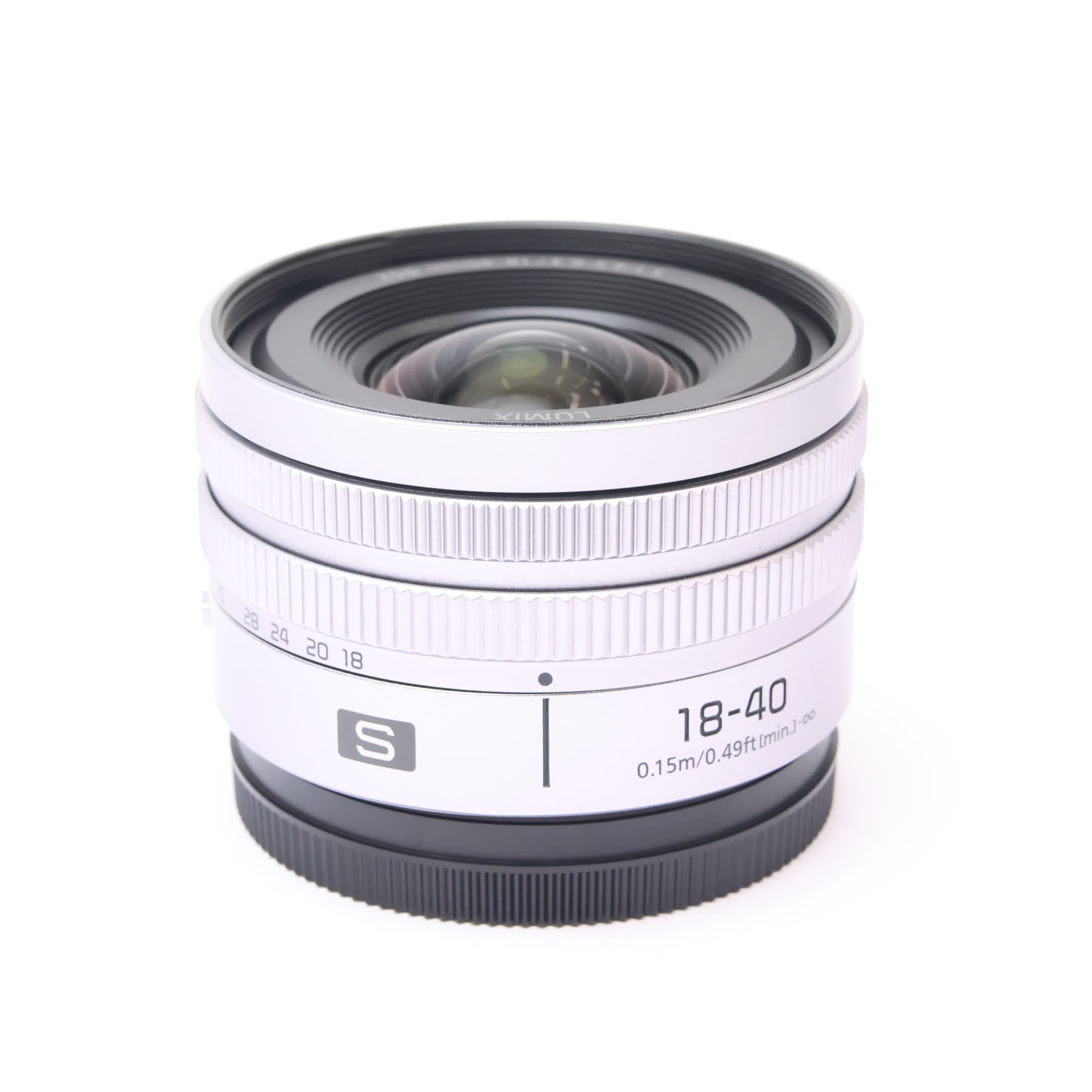 中古)Panasonic (パナソニック) LUMIX S 18-40mm F4.5-6.3 シルバー
