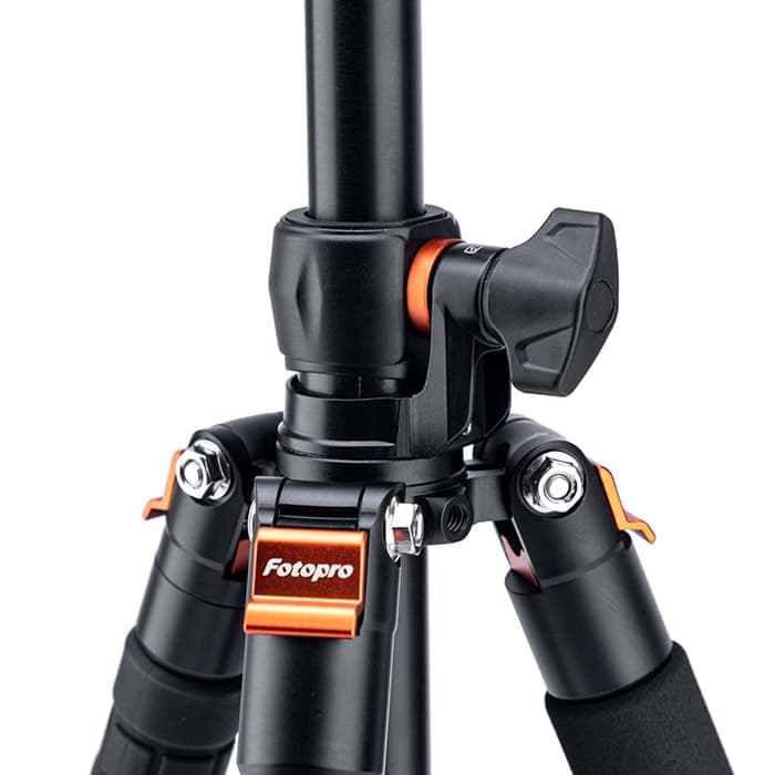 新品)FOTOPRO（フォトプロ） アルミ4段三脚 X-go HR PRO（商品ID