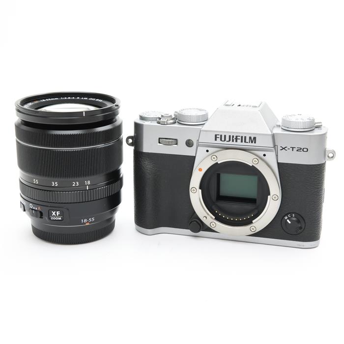 中古)FUJIFILM (フジフイルム) X-T20 レンズキット シルバー（商品ID 