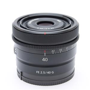 SONY (ソニー) FE 40mm F2.5G SEL40F25G」の商品検索結果 | デジタル