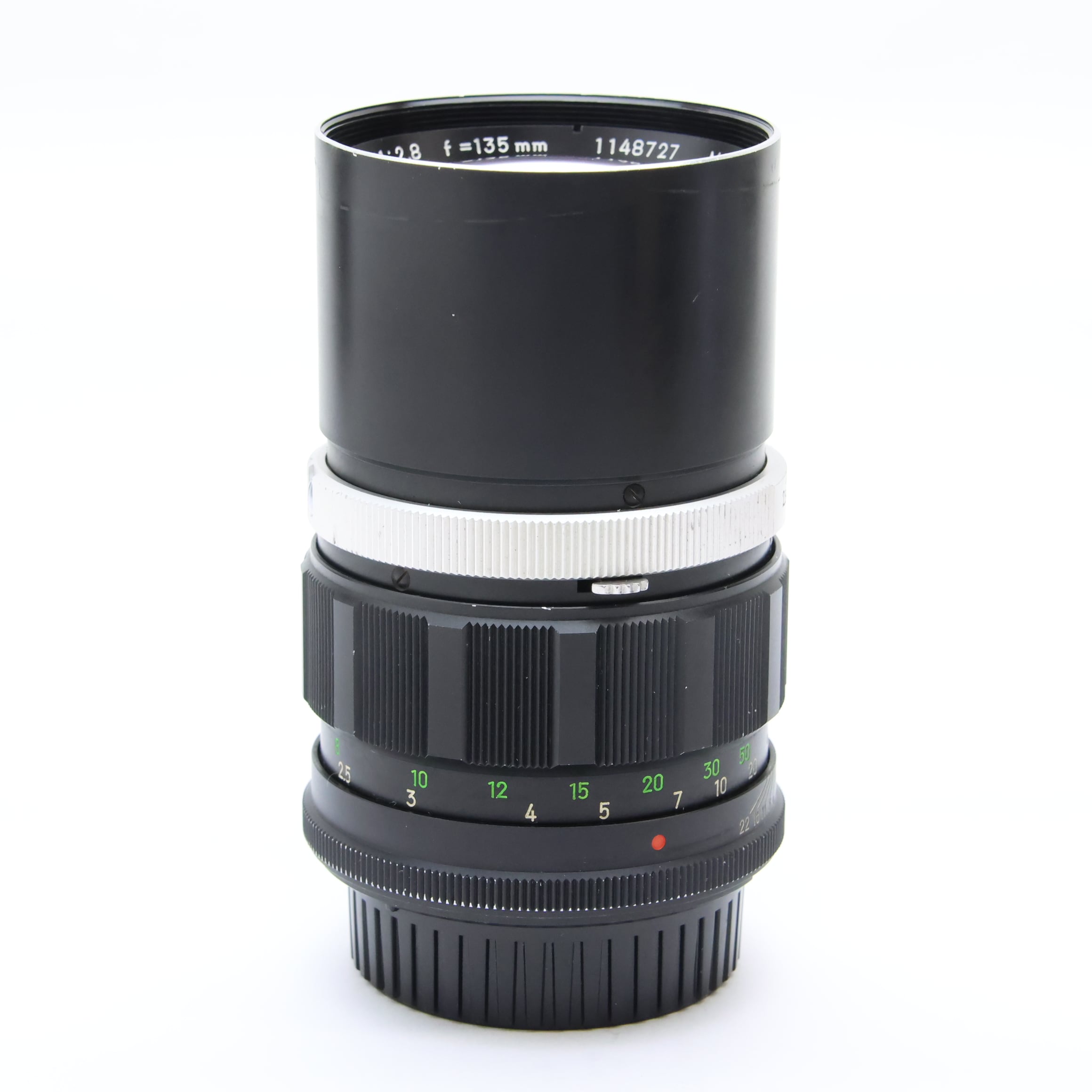 中古)MINOLTA (ミノルタ) MC 135mm F2.8 ※ピントリング金属削り出し