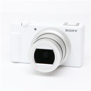 新品)SONY (ソニー) VLOGCAM ZV-1 II ボディ ZV-1M2 W ホワイト（商品