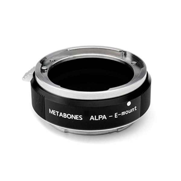 METABONES (メタボーンズ) マウントアダプター アルパレンズ/ソニーEボディ用 ブラック