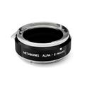 METABONES (メタボーンズ) マウントアダプター アルパレンズ/ソニーEボディ用 ブラック