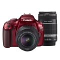 Canon (キヤノン) EOS Kiss X50ダブルズームキット レッド