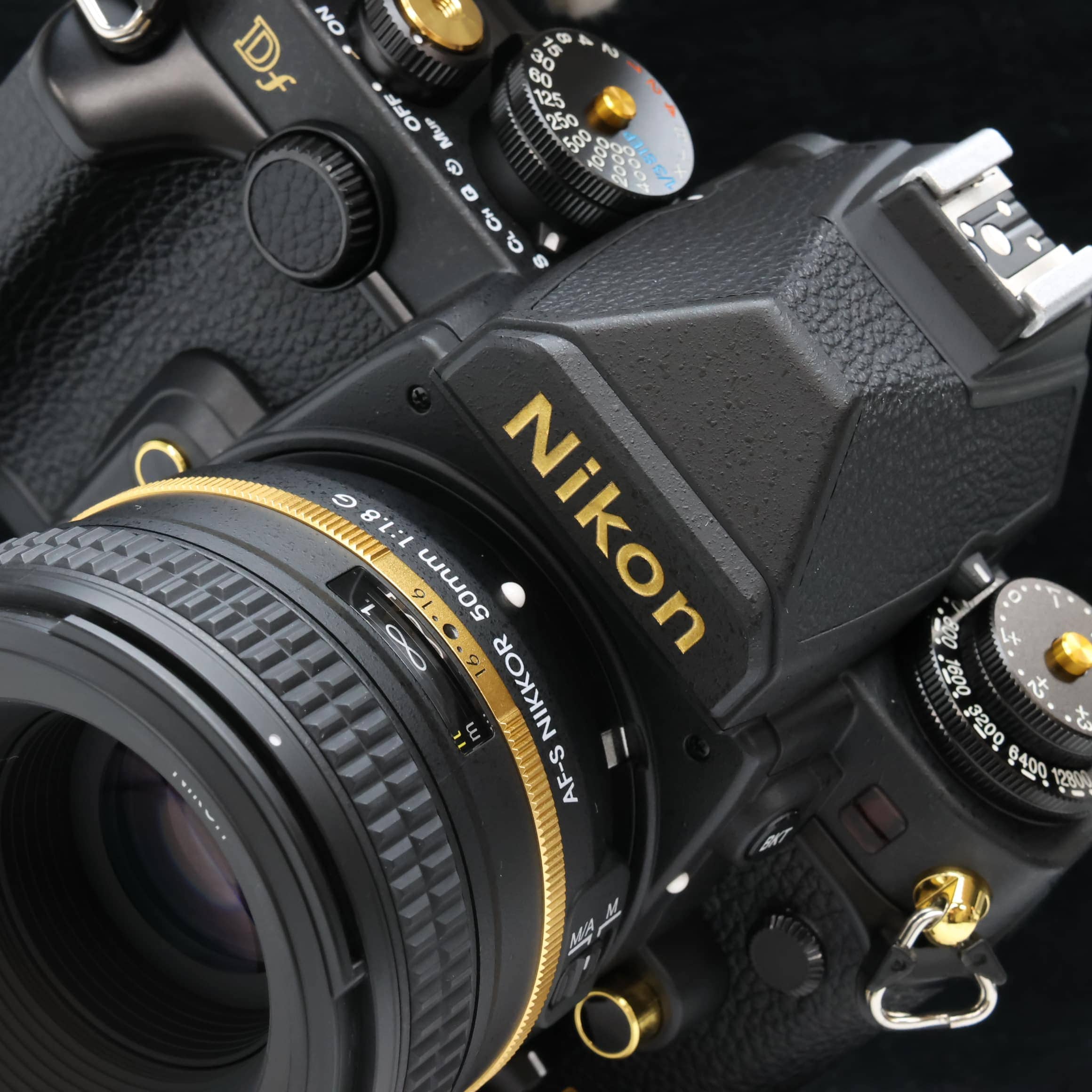 【中古】(ニコン) Nikon DF ボディ ブラック GOLD EDITION Nikon - 【中古】(ニコン) Nikon DF ボディ ブラック GOLD EDITIONの