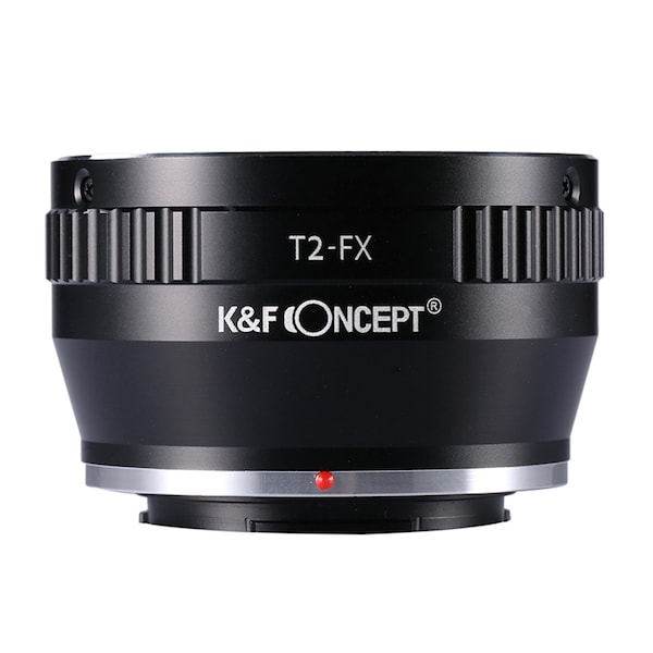 K&F Concept (ケーアンドエフ・コンセプト) マウントアダプター T2レンズ/フジフイルムXボディ用  KF-T2X