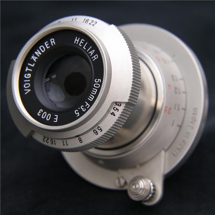 中古)Voigtlander (フォクトレンダー) HELIAR 50mm F3.5 メッキ 中古)Voigtlander (フォクトレンダー) HELIAR 50mm F3.5 メッキ