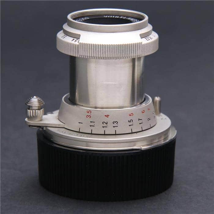 希少品 Voigtlander Heliar 50 3.5 L ニッケルメッキ 中古)Voigtlander (フォクトレンダー) HELIAR 50mm F3.5 メッキ