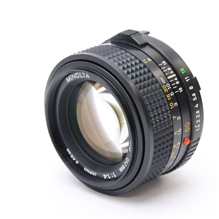 中古)MINOLTA (ミノルタ) New MD 50mm F1.4 ※焦点距離表記が黄色数字