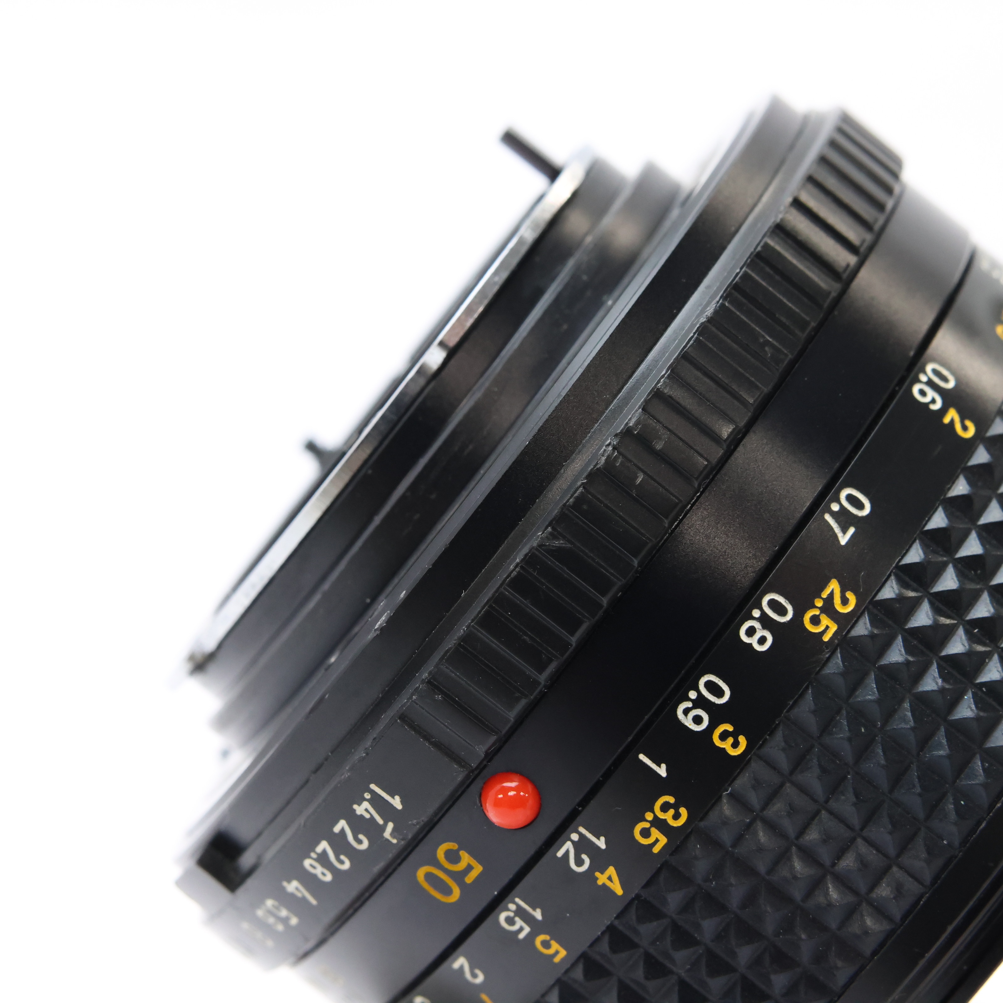中古)MINOLTA (ミノルタ) New MD 50mm F1.4 ※焦点距離表記が黄色数字