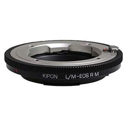 KIPON (キポン) マウントアダプター ライカMレンズ/キヤノンRFボディ用 ヘリコイド付 L/M-EOS R M