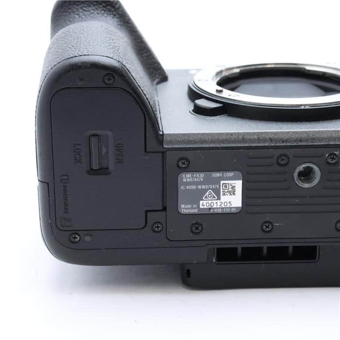 中古)SONY (ソニー) FX30 XLRハンドルユニット同梱モデル ILME