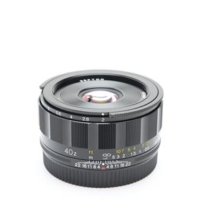 新品)Voigtlander (フォクトレンダー) SEPTON 40mm F2 Aspherical Z