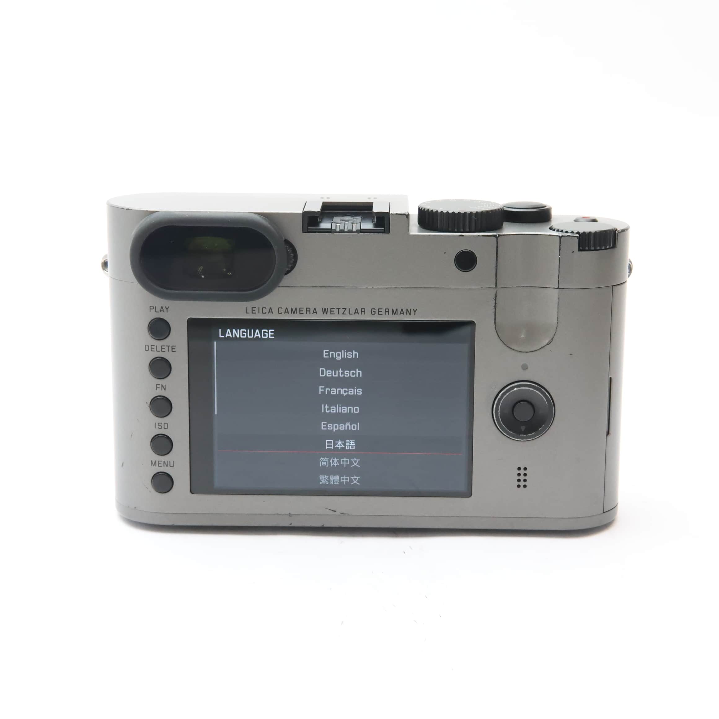 中古)Leica (ライカ) Q(Typ116) チタングレー（商品ID：3717020073200