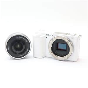 SONY (ソニー) VLOGCAM ZV-E10 パワーズームレンズキット ZV-E10L W ホワイト メイン