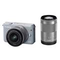Canon (キヤノン) EOS M10 ダブルズームキット グレー