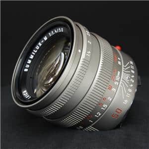 Leica (ライカ) ズミルックス M50mm F1.4 フード組込 チタン メイン