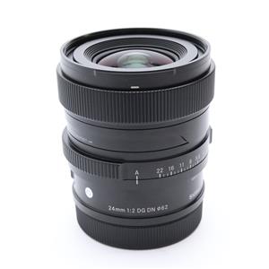 SIGMA (シグマ) Contemporary 24mm F2 DG DN (ライカSL/TL用)」の商品