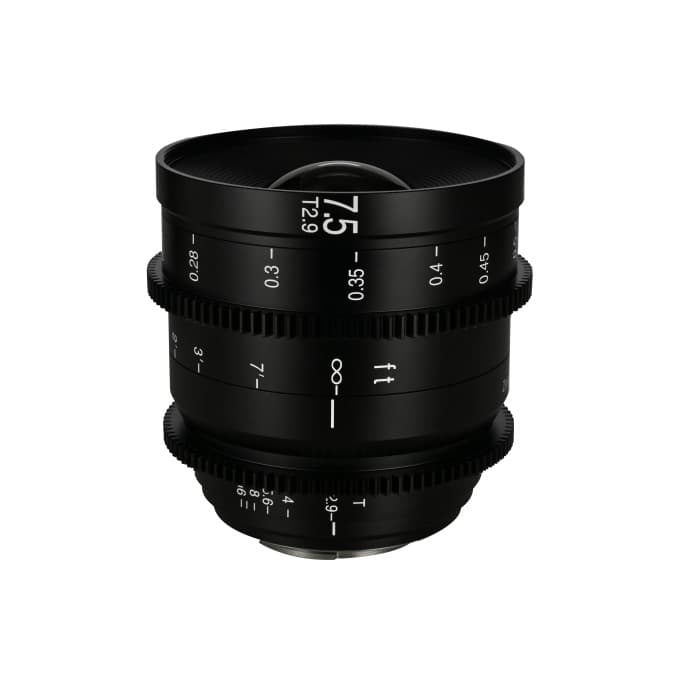 LAOWA （ラオワ） 7.5mm T2.9 ZERO-D S35 CINE (フジフイルムX用/スーパー35mm対応)