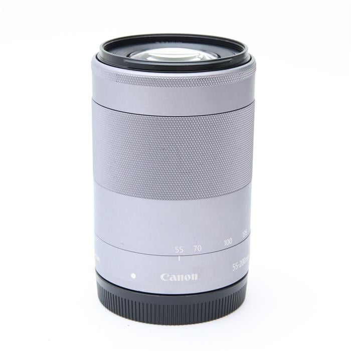ジャンク品 Canon レンズ EF-M55-200mm シルバー 中古)Canon (キヤノン) EF-M55-200mm F4.5-6.3 IS STM シルバー