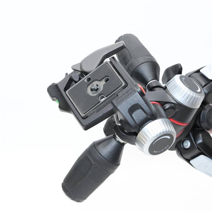 中古)Manfrotto (マンフロット) 190Tカーボンファイバー三脚3段 + RC2 