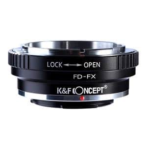 K&F Concept (ケーアンドエフ・コンセプト) マウントアダプター キヤノンFDレンズ/フジフイルムXボディ用  KF-FDX メイン