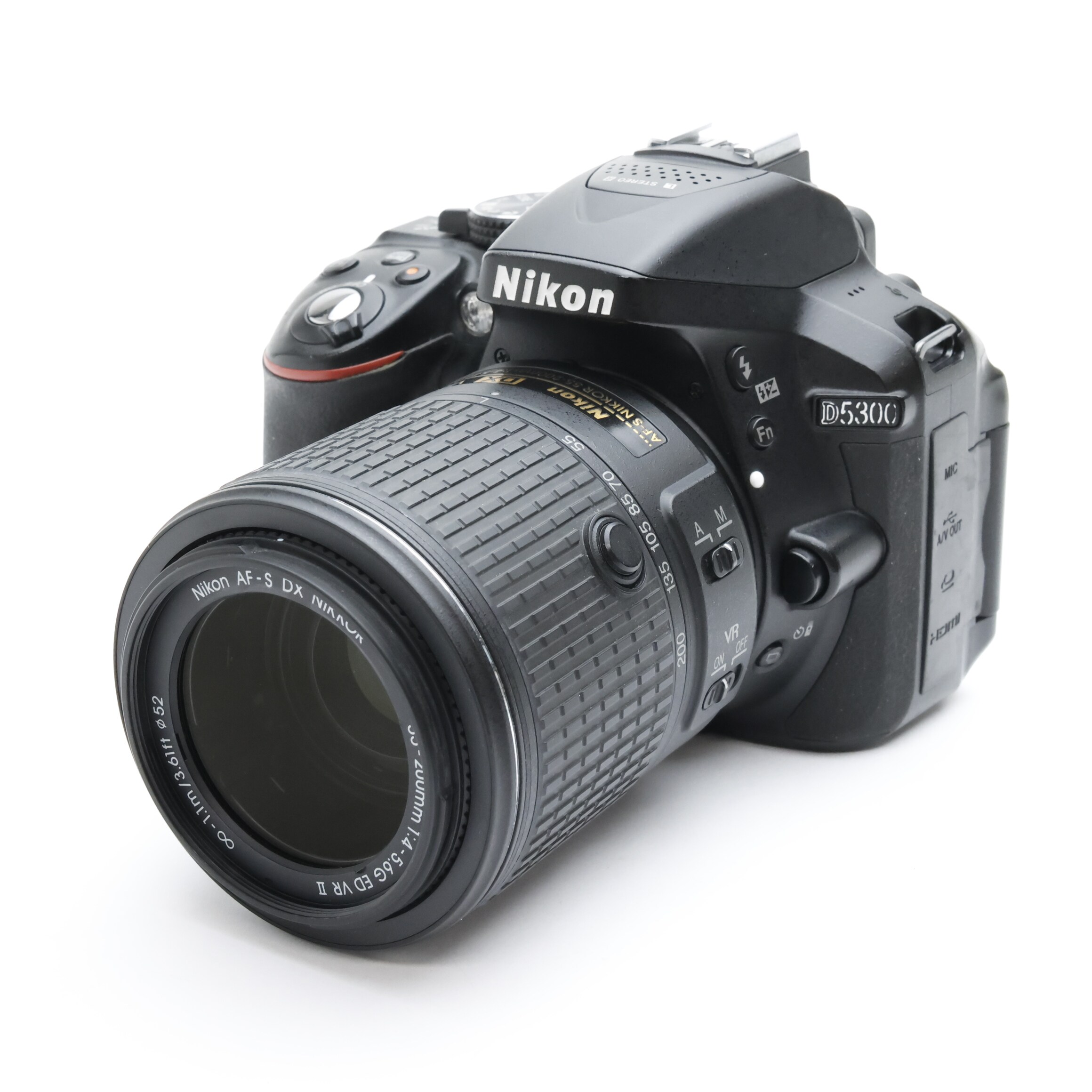 中古)Nikon (ニコン) D5300 ダブルズームキット2 ブラック(商品 中古)Nikon (ニコン) D5300 ダブルズームキット2 ブラック(商品