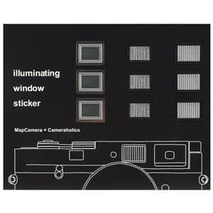 MAPCAMERA (マップカメラ) illuminating window sticker メイン